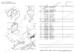 yanmar-c12r-a-rubber-crawler-carrier-excavator-parts-catalog-0cs10-m45702en-engine-parts-17.webp Yanmar C12R-A, C12R-A (US), 2TE67L-FW exploded view and parts list for radiator and mount assembly components.