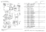 yanmar-c12r-b-excavator-rubber-crawler-carrier-parts-catalog-0cs10-m52300en-parts-list-8.webp Yanmar C12R-B, 2TE67L-FW3 parts list for machine labels, decals, and serial number locations with reference diagram.