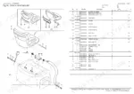 yanmar-c12r-crawler-carrier-parts-catalog-0cs10-m42701en-cab-parts-39.webp Yanmar C12R, C12R (US), 2TNE68-EFW exploded view diagram and parts list for seat and seat mount assembly components.