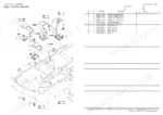 yanmar-c12r-crawler-carrier-parts-catalog-0cs10-m42701en-engine-parts-17.webp Yanmar C12R, C12R (US), 2TNE68-EFW exploded view diagram and parts list for engine mount assembly components.