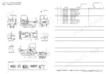yanmar-c30r-3-carrier-rubber-crawler-carrier-parts-catalog-0ck50-m00830en-parts-list-9.webp Yanmar C30R-3, C30R-3 (US), 4TNV88C-KFW exterior label placement diagram and parts list with reference numbers.