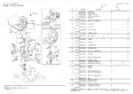 yanmar-c30r-us-yanmar-excavator-rubber-crawler-carrier-parts-catalog-0cs10-m47002en-cab-parts-53-1.webp Yanmar C30R-US, 3TNV88-FFW exploded view diagram and parts list for the operator seat and mounting assembly components.