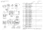 Yanmar C30RUS-2B, 3TNV88-BDFW parts list diagram showing locations of machine safety and operation labels.