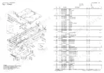 yanmar-c50r-3-c50r-3a-rubber-crawler-carrier-parts-catalog-0ck30-m38102en-chassis-parts-10.webp Yanmar C50R-3, C50R-3A exploded view diagram and parts list for the main frame assembly and hardware components.