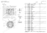 yanmar-c50r-3-c50r-3a-rubber-crawler-carrier-parts-catalog-0ck30-m38102en-drivetrain-parts-133.webp Yanmar C50R-3, C50R-3A travel motor exploded view diagram and parts list with component reference numbers.