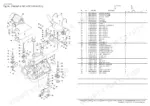 yanmar-c50r-3b-rubber-crawler-carrier-parts-catalog-0cs10-m56000en-engine-parts-26.webp Yanmar C50R-3B exploded view of engine, air intake, and silencer components with corresponding parts list table.