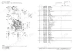 yanmar-c50r-5-crawler-carrier-parts-catalog-0ck50-m00750en-engine-parts-27.webp Yanmar C50R-5, 4TNV94CHT-NTBC engine air cleaner and mounting parts exploded view and parts list table.