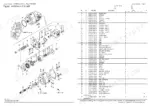 yanmar-cbl40-us-excavator-back-hoe-loader-parts-catalog-0cs10-m42301en-hydraulic-parts-104.webp Yanmar CBL40(US) hydraulic pump exploded view diagram and parts list with component numbers and descriptions.