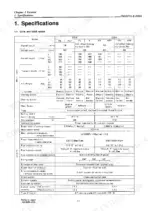 yanmar-d27a-d36a-diesel-outboard-motor-service-manual-a0a5055-jc03-specs-5.webp Yanmar D27A, D36A technical specifications table including dimensions, weight, engine output, and fuel injection data.