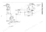 Yanmar EF-312T, EF-352T hydraulic circuit diagram showing steering, lift control, relief, and unload valves.