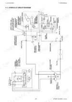 yanmar-ef-494t-diesel-tractor-technical-manual-ef494t-tm-06-2011-edition-hydraulic-235.webp Yanmar EF-494T hydraulic circuit diagram showing pumps, valves, filters, and rockshaft control system components.