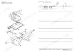 yanmar-ef227e-ef230e-ef233e-tractor-parts-catalog-0cnp4-g43700-cab-parts-97.webp Yanmar EF227E, EF230E, EF233E exploded view diagram and parts list for the driver seat assembly components.