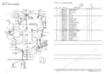 yanmar-ef227e-ef230e-ef233e-tractor-parts-catalog-0cnp4-g43700-electrical-parts-80.webp Yanmar EF227E, EF230E, EF233E wire harness diagram and parts list showing battery, relays, fuses, and electrical connectors.