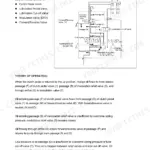 Yanmar EF685 hydraulic reverser system diagram, valve components, and theory of operation for transmission clutch pedal.