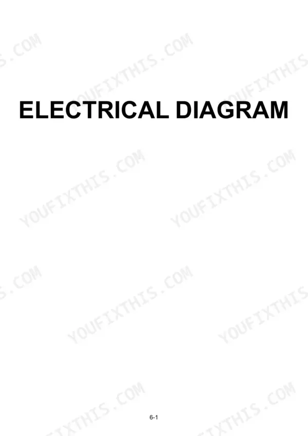 Yanmar ELB electrical diagram section showing wiring layout.