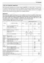 yanmar-lb446h-floodlight-projector-operation-manual-no-1-9900300-00-maintenance-76.webp Yanmar LB446H generator periodic inspection and maintenance schedule table listing service intervals and tasks.