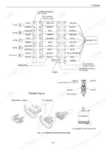 yanmar-light-to-lb446h-1-lighting-tower-service-manual-wiring-67.webp Yanmar LIGHT BOY LB446HB-1, LB446H-1 electrical circuit wiring diagram showing lamp, fan motor, and generator connections.