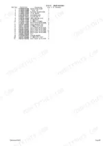 yanmar-p-tb250eac-4tnv88-bptb-1-engine-parts-catalog-yoof2161-page-9.webp Yanmar 4TNV88-BPTB1, P-TB250EAC, TB250 parts list table for gear housing components and hardware.