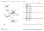 yanmar-s165r-1-skid-steer-loader-parts-catalog-0ck50-m00570en-hydraulic-parts-46-1.webp Yanmar S165R-1, 4TNV98C-NMS2 exploded view of hydrostatics with drive motors, including parts list for hydraulic hoses and fittings.
