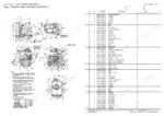 yanmar-s165r-skid-steer-loader-parts-catalog-0cs10-m56500en-engine-parts-9.webp Yanmar S165R engine and engine controls exploded view diagram and parts list with speed specifications table.