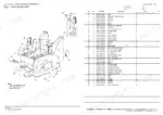 yanmar-s190r-s220r-skid-steer-loader-parts-catalog-0cs10-m59000en-parts-list-6.webp Yanmar S190R, S220R exploded view diagram and parts list for main chassis components, covers, and fuel tank hardware.