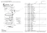 yanmar-s190r-skid-steer-loader-parts-catalog-0cs10-m56600en-cab-parts-10.webp Yanmar S190R exploded view of cab door assembly with parts list for HVAC completing components.