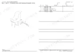 yanmar-s220r-skid-steer-loader-parts-catalog-0cs10-m56700en-cab-parts-19.webp Yanmar S220R exploded view parts diagram for standard seat, including seat rail, switch, and mounting hardware.