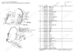 yanmar-s270v-skid-steer-loader-parts-catalog-0cs10-m56800en-cab-parts-17.webp Yanmar S270V exploded view of ROPS/FOPS cab door assembly with parts list for door, latch, and wiper components.