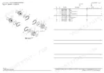 yanmar-s270v-skid-steer-loader-parts-catalog-0cs10-m56800en-torque-29.webp Yanmar S270V wheel drive exploded view diagram with parts list, axle assembly, chain, and torque specifications.