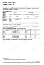 yanmar-sd20-sd50-sd50-4t-sail-drive-operation-manual-0asdm-g00101-fluid-capacities-22.webp Yanmar SD20, SD50, SD50-4T lubricating oil chart and recommended oil specifications table for sail-drive maintenance.