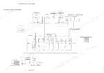 yanmar-sv05-a-sv05-b-excavator-service-manual-0bkb2-g05000-hydraulic-164.webp Yanmar SV05-A, SV05-B hydraulic oil circuit schematic showing control valve, cylinders, motors, and relief valve pressures.