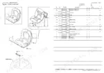 yanmar-sv08-1-to-ex-crawler-back-hoe-parts-catalog-0ck10-m40502en-cab-parts-42.webp Yanmar SV08-1 (JP), SV08-1 (EX), 2TE67L-BV exploded view diagram and parts list for operator seat and mount assembly.