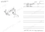 yanmar-sv08-1b-excavator-crawler-back-hoe-parts-catalog-0ck50-m00230en-engine-parts-19.webp Yanmar SV08-1B exploded view diagram and parts list for the engine muffler assembly, including silencer and gaskets.