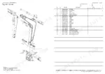yanmar-sv100-2a-excavator-crawler-back-hoe-parts-catalog-0ck50-m00650en-boom-parts-172.webp Yanmar SV100-2A exploded view diagram and parts list for the boom assembly, including pins, bushings, and shims.