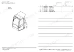 yanmar-sv100-2a-excavator-crawler-back-hoe-parts-catalog-0ck50-m00650en-cab-parts-86.webp Yanmar SV100-2A cabin assembly exploded view diagram and parts list including sponge and safety labels.