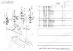 yanmar-sv100-2b-excavator-crawler-back-hoe-parts-catalog-0cs10-m59900en-engine-parts-22.webp Yanmar SV100-2B exploded view diagram and parts list for engine mount components, including bolts, brackets, and washers.