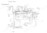 yanmar-sv100-excavator-service-manual-hydraulic-197.webp Yanmar SV100 hydraulic circuit schematic showing motors, cylinders, control valve, and pump system connections.