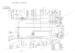 yanmar-sv15-sv17-sv17-ex-excavator-service-manual-wiring-223.webp Yanmar SV15, SV17, SV17(EX) standard electrical wiring diagram showing fuses, relays, starter switch, and cabin components.