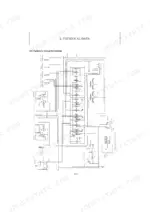 yanmar-sv16-excavator-service-manual-mmb24enma00100-hydraulic-35.webp Yanmar SV16 hydraulic circuit schematic showing pump, control valves, cylinders, and motors for technical reference.