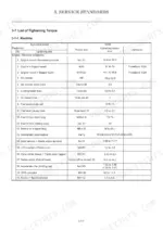 yanmar-sv26-excavator-service-manual-mmb17enma00101-torque-63.webp Yanmar SV26 service manual table listing engine and electrical equipment tightening torque specifications.