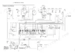 yanmar-sv60-a-excavator-service-manual-mmb30enma00100-hydraulic-34.webp Yanmar SV60-A hydraulic circuit schematic showing control valve, travel motors, cylinders, and pump connections.