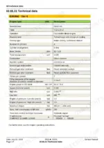 yanmar-sv85-2pb-excavator-service-manual-specs-49.webp Yanmar SV85 2PB service manual technical data table for Deutz TCD 2.9 L4 Tier 4 engine specifications.