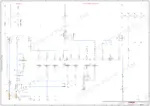 yanmar-sv85-2pb-excavator-service-manual-wiring-596.webp Yanmar SV85 2PB wiring diagram for EDC 17 CV54 diesel engine power supply, relays, and controller connections.