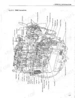 yanmar-t-h-le-series-industrial-diesel-engine-service-manual-torque-25.webp Yanmar T-(H)LE series, 2T72HLE, 2T75HLE, 3T72HLE, 3T75HLE, 2T90LE, 3T80LE, 3T90LE sectional view diagram of engine components.