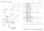 yanmar-t210-compact-track-loader-parts-catalog-0cs10-m57000en-boom-parts-52.webp Yanmar T210 exploded view diagram and parts list for loader arm bolt-on components and safety bar assembly.
