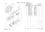 yanmar-tb014-to-etb1-engine-parts-catalog-y00d6550-y00d6701-electrical-parts-21.webp Yanmar TB014, TB016, 3TNE68-NTB, 3TNE68-TB1, ETB1 exploded view diagram and parts list for the starting motor.