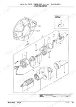 yanmar-tb135-3tnv88-qtb2-engine-parts-catalog-yoof2161-electrical-parts-35.webp Yanmar TB135 3TNV88-QTB2, TB135, 3TNV88-QTB2 exploded view diagram of the engine starting motor assembly components.
