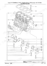 yanmar-tb145-4tnv88-qtb-cab-qtb1-canopy-engine-parts-catalog-p-tb145ebb-engine-parts-6.webp Yanmar TB145 4TNV88-QTB exploded view of engine cylinder block assembly.