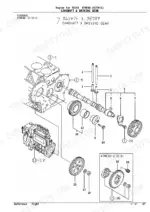 yanmar-tb145-to-qtb1-engine-parts-catalog-yoof2161-camshaft-parts-18.webp Yanmar TB145, 4TNE88-(E)TB, 4TNV88-QTB, QTB1, 4TNE88-(E) TB (1), 4TNE88-TB, TB1, ETB, ETB1 exploded view of camshaft and driving gear.