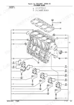 yanmar-tb75-80fr-to-4tnv98-wtb-engine-parts-catalog-engine-parts-4.webp Yanmar 4TNE98-TB exploded view of cylinder block.